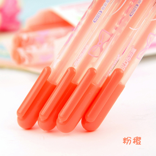 黑卡专用DIY手工相册水粉笔-粉橙色（单支）