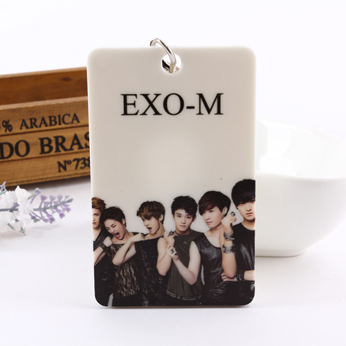 韩版立体超萌卡通卡套钥匙圈--EXO-M