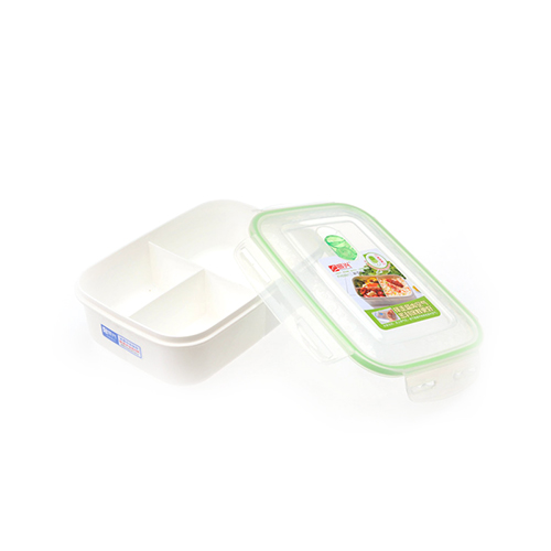 振兴1.5L带排气孔三格密封饭盒 保鲜盒（FH0991）