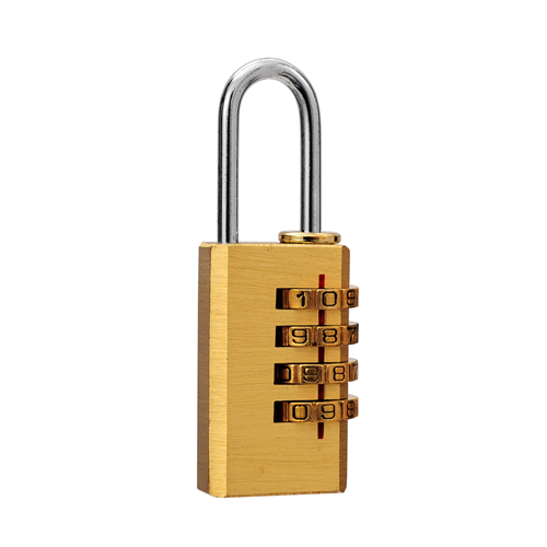 铜制防撬可换密码四位密码锁--大号（HL-214）
