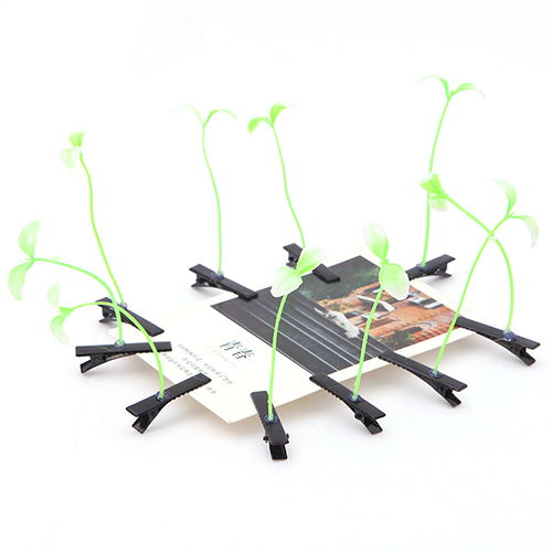 卖萌神器植物搞怪发夹--豆芽（10个装）