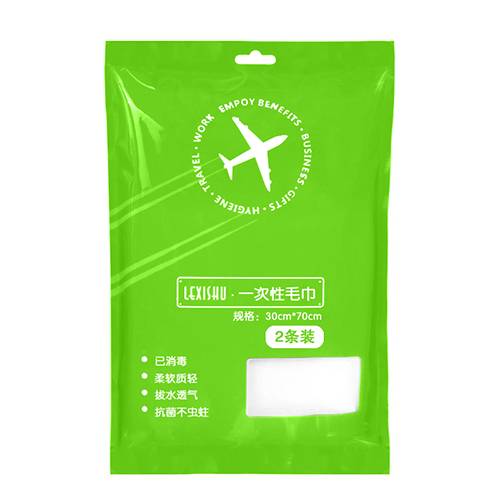 旅游用加厚无纺布一次性毛巾（2条装）