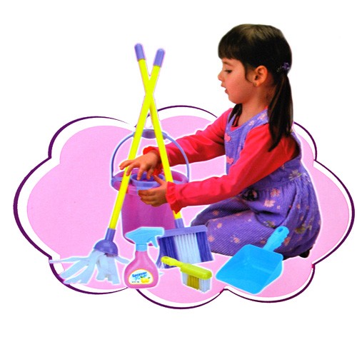 儿童过家家情景玩具-仿真洁具6件套（XS-08056）
