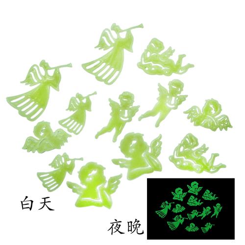 浪漫满屋夜光贴/卧室墙贴/天花板贴-天使